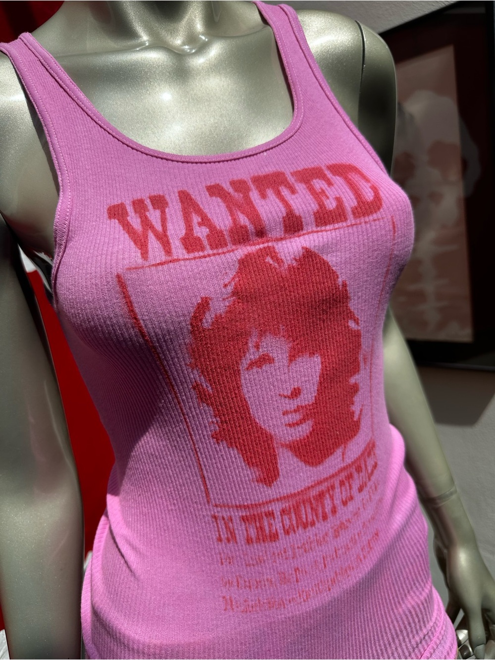 ⚡️WANTED Jim Morrison In the county of Dade rocking graffiti dyed tank top S